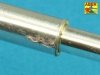 Aber 35L-250 125mm 2A46 Barrel for Russian Tank T-64 & T-72A (For Trumpeter) 1:35